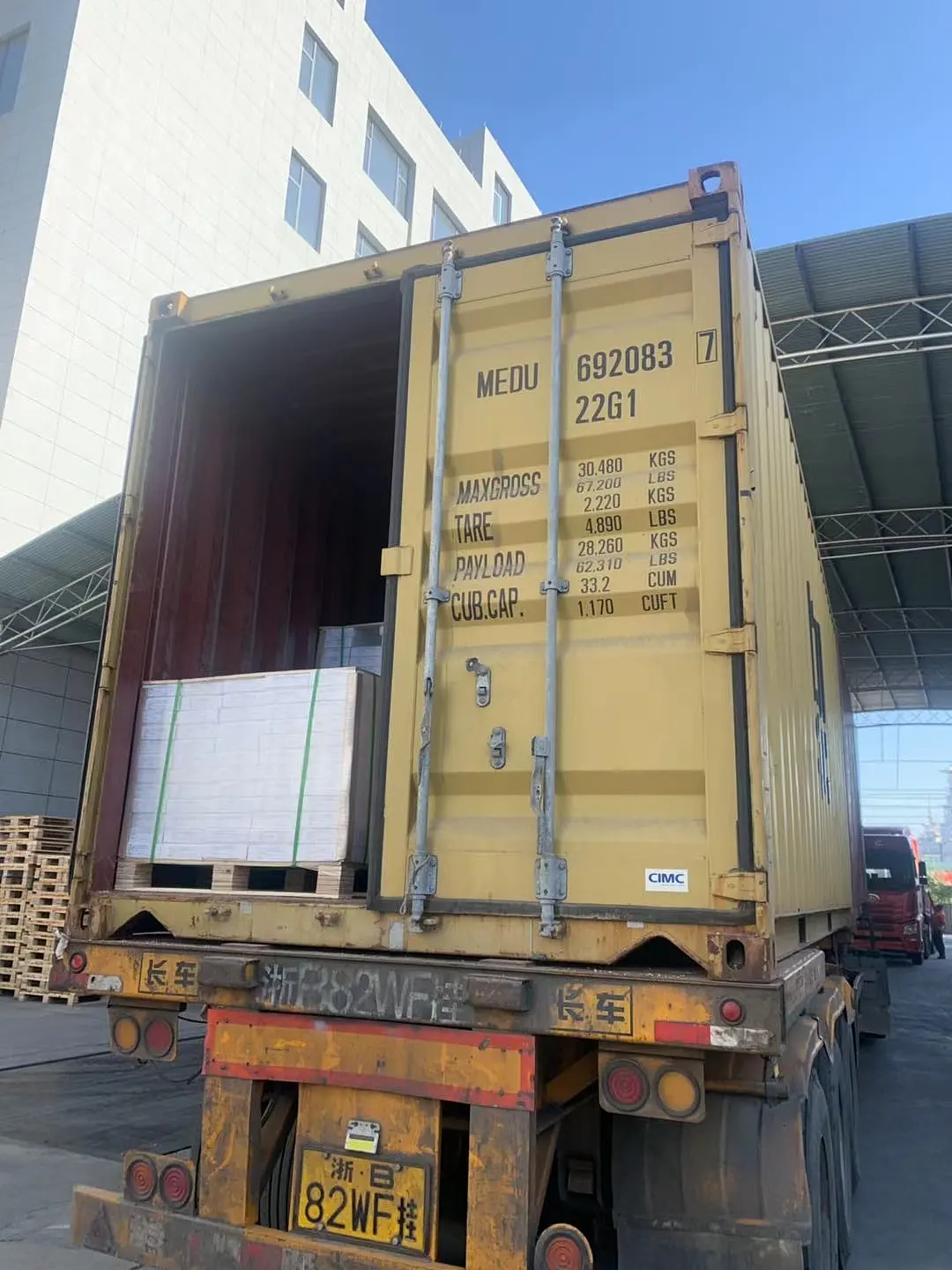 China fabricante exporta piso vinilico a Australia