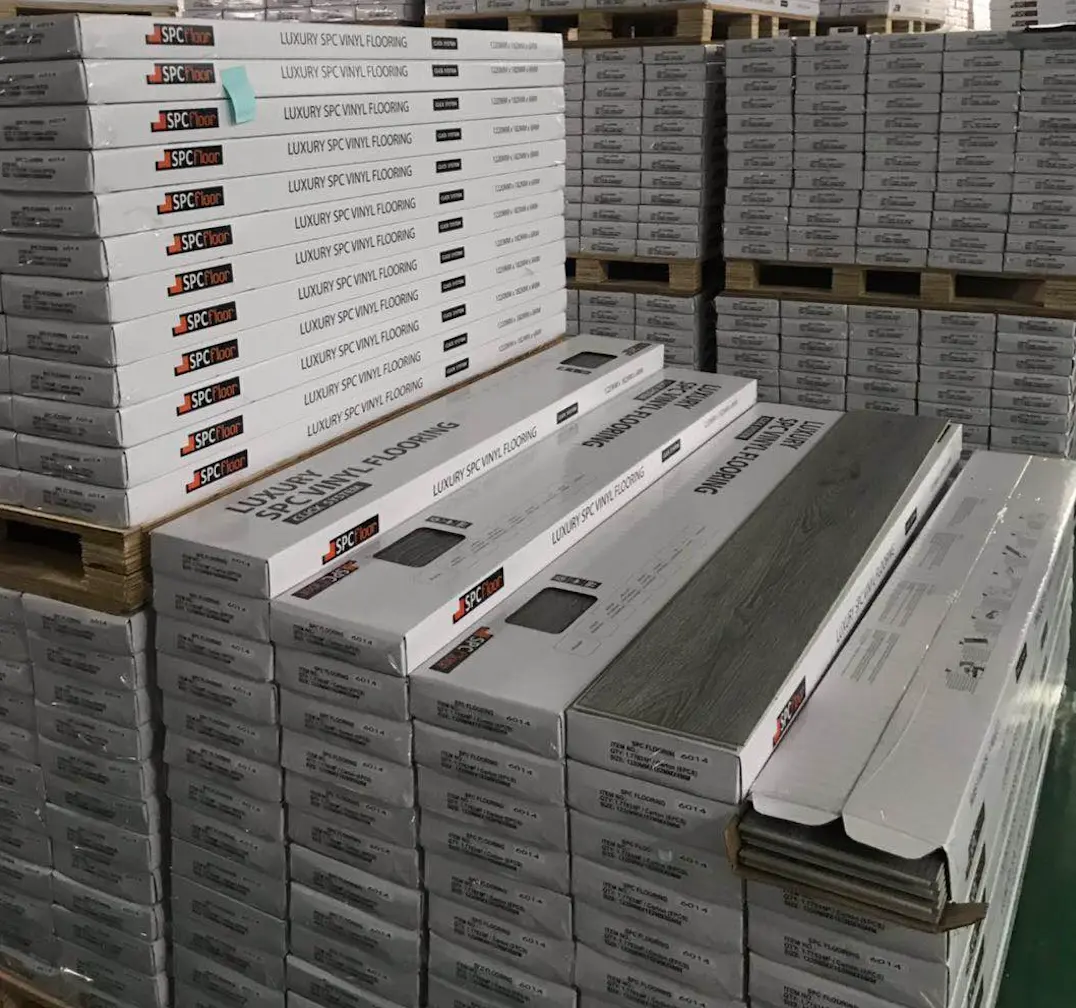 Embalaje de pisos laminados