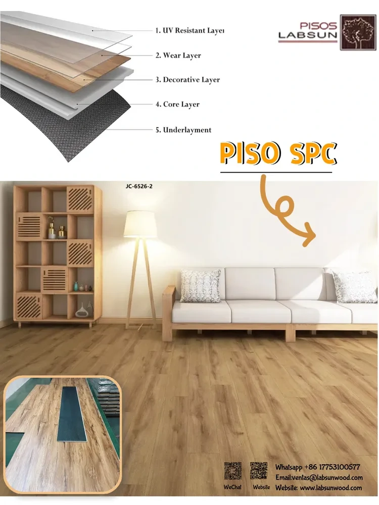 En un espacio reducido, se revela la belleza de la fabricación inteligente Las ventajas innovadoras de los piso SPC
